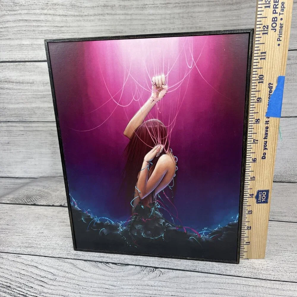 Charlie Bowater Breakaway Mini Art Block Framed Print 10x12